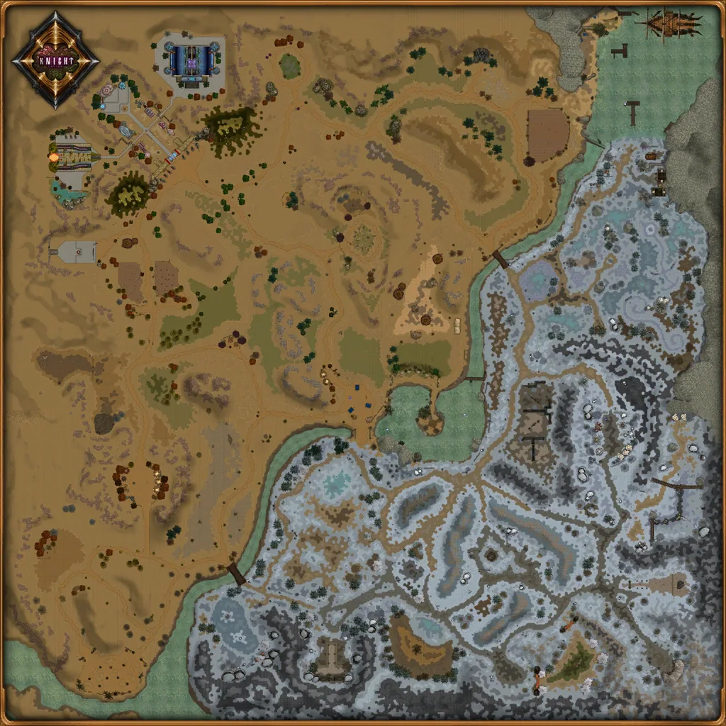 Luferson Castle map
