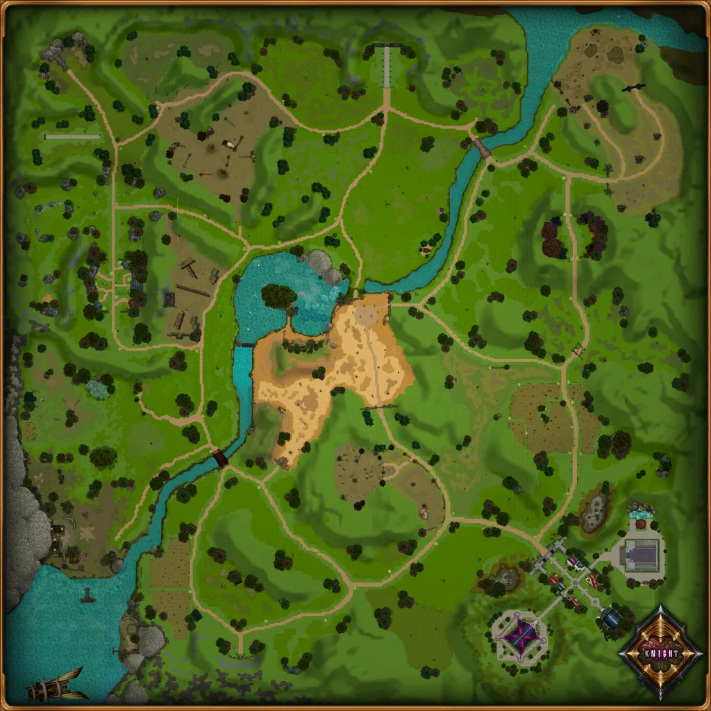 El Morad Castle map
